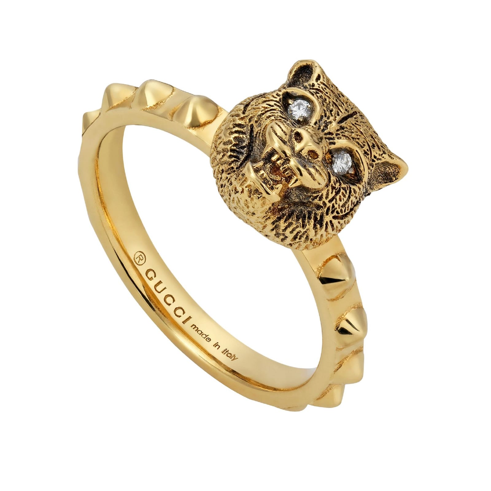 Gucci Diamond Tiger Ring For Sale at 1stDibs | gucci panther ring, gucci  mane diamond ring, gucci tiger ring