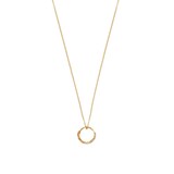 Gucci Ouroboros Gold Pendant Necklace