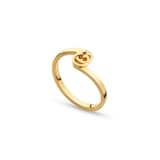 Gucci Running G Ring In 18ct Yellow Gold