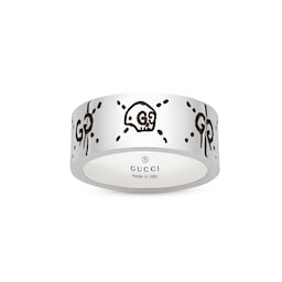 37340879 - Ghost 9mm Ring In Silver