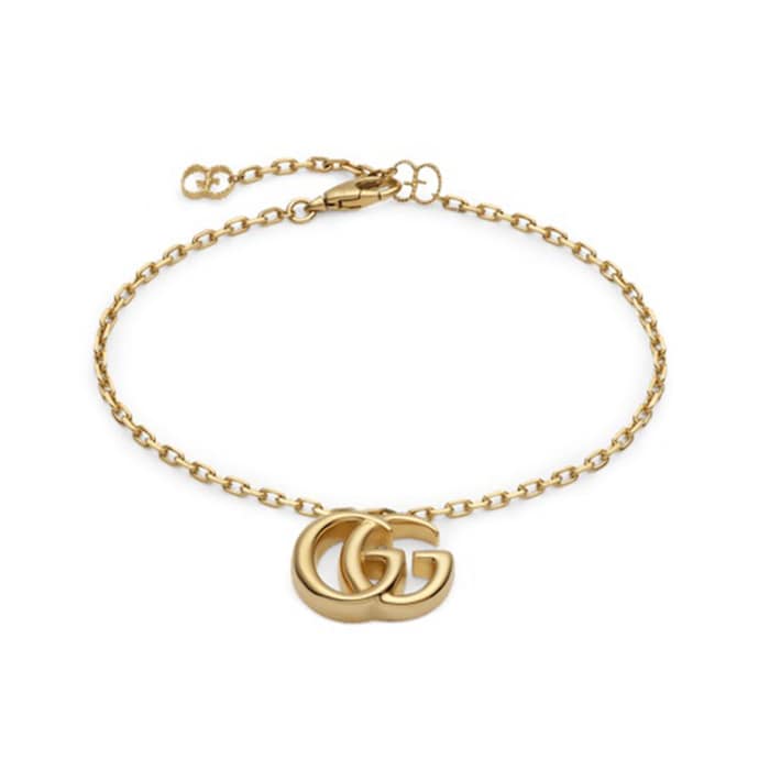 Gucci Double G 18ct Yellow Gold Bracelet