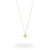 Gucci Small Double G 18ct Yellow Gold Necklace