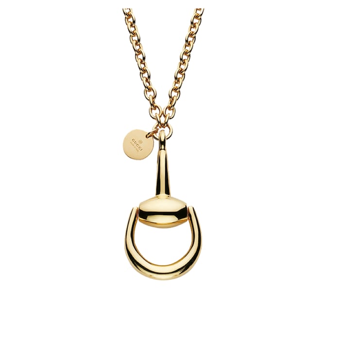 Gucci Horsebit 18ct Yellow Gold Necklace