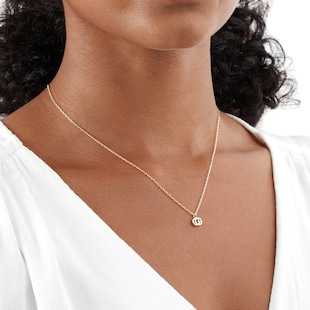 Gucci 18ct Yellow Gold GG Running Necklace