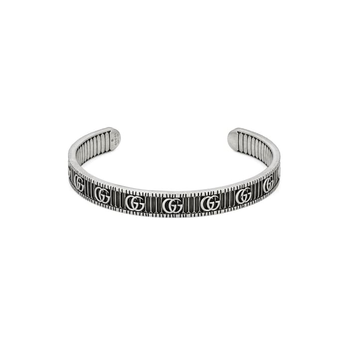 Gucci GG Marmont Silver Bangle