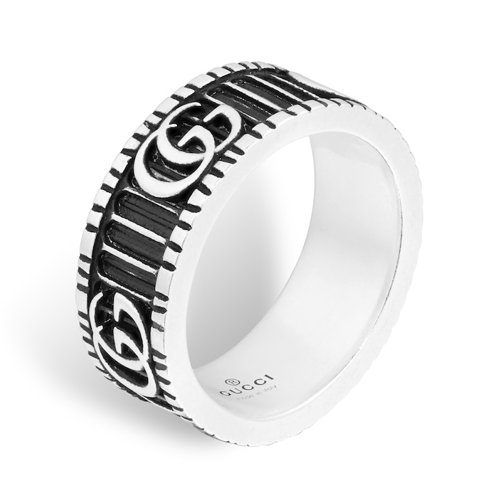 Gucci GG Marmont Sterling Silver Ring