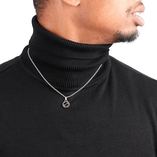 Gucci Gucci Interlocking Open Pendant