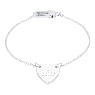 Gucci Bracelet with trademark heart - 17cm