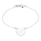 Gucci Bracelet with trademark heart - 17cm