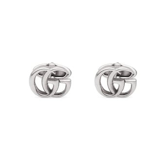 Gucci Sterling Silver GG Marmont Cufflinks Gucci Sterling Silver GG Marmont Cufflinks