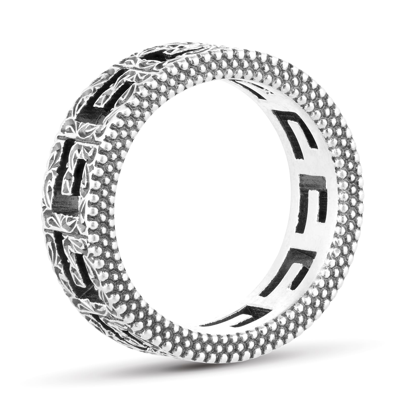Gucci Silver Ring With Square G Gucci Silver Ring With Square G
