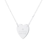 Gucci Trademark Necklace with heart pendant