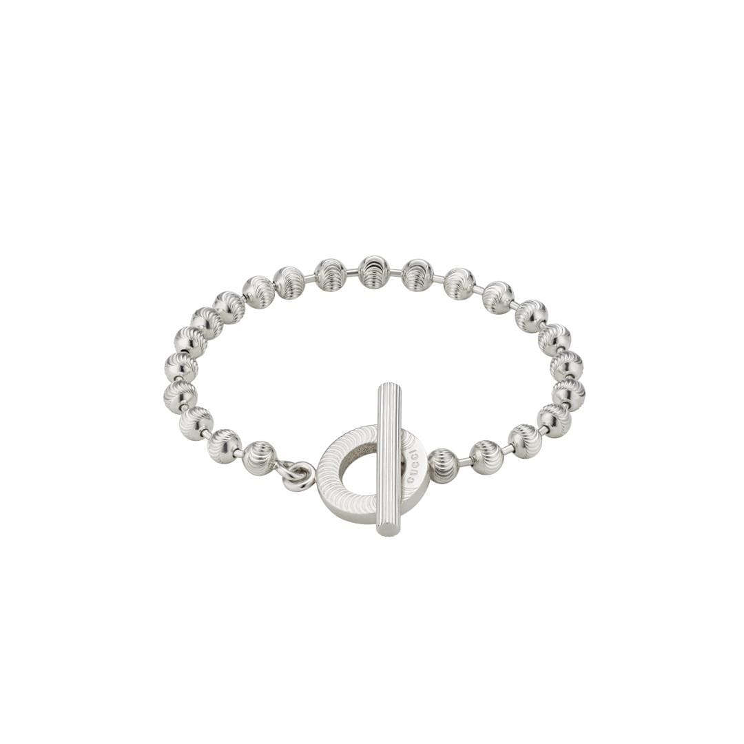 Gucci Sterling Silver Boule Chain Bracelet 18cm Gucci Sterling Silver Boule Chain Bracelet 18cm