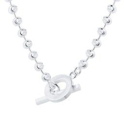 37341030 - Boule Chain Silver Necklace
