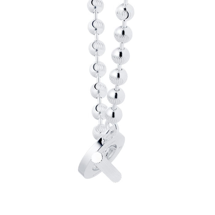 Gucci Boule Chain Silver Necklace