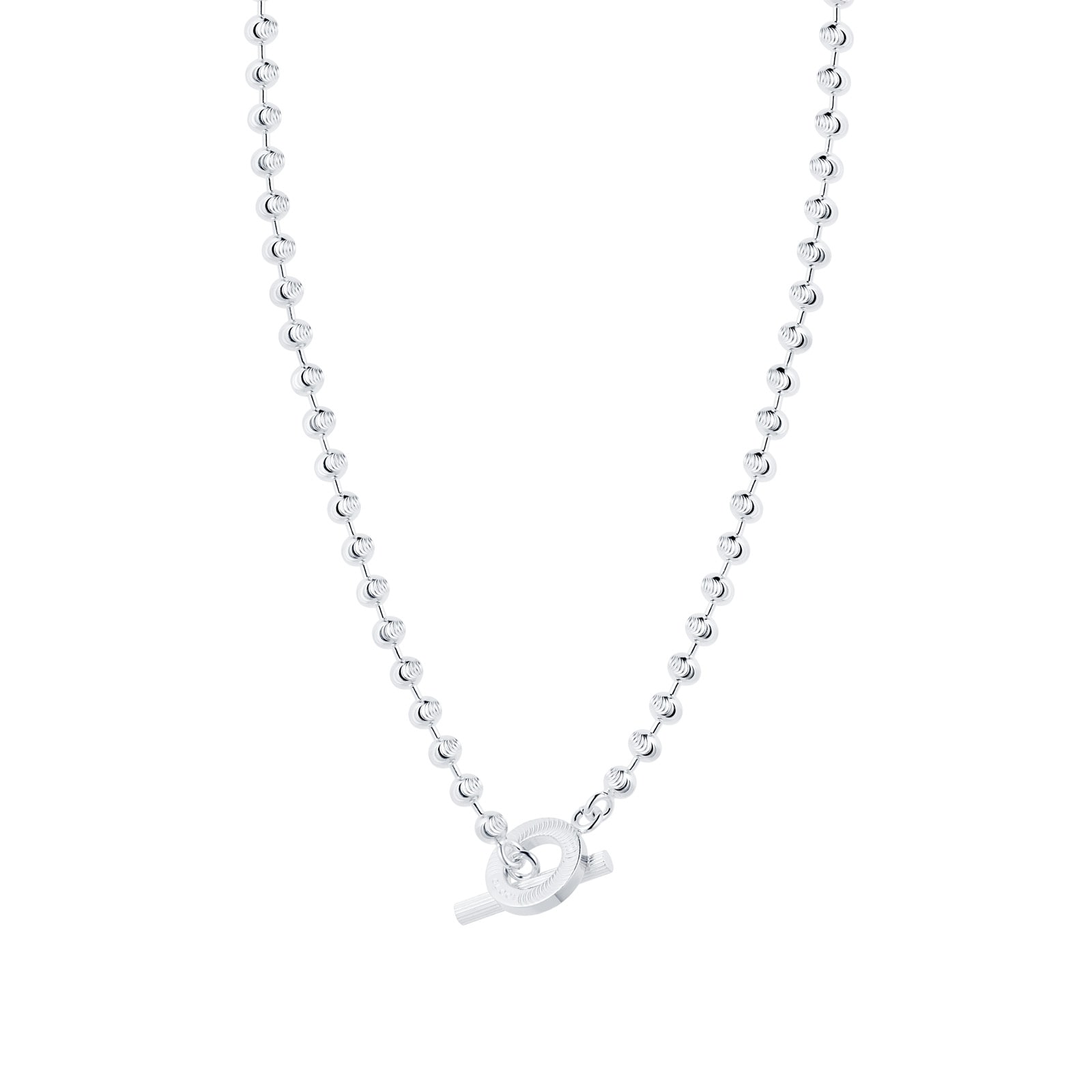 Boule Chain Silver Necklace