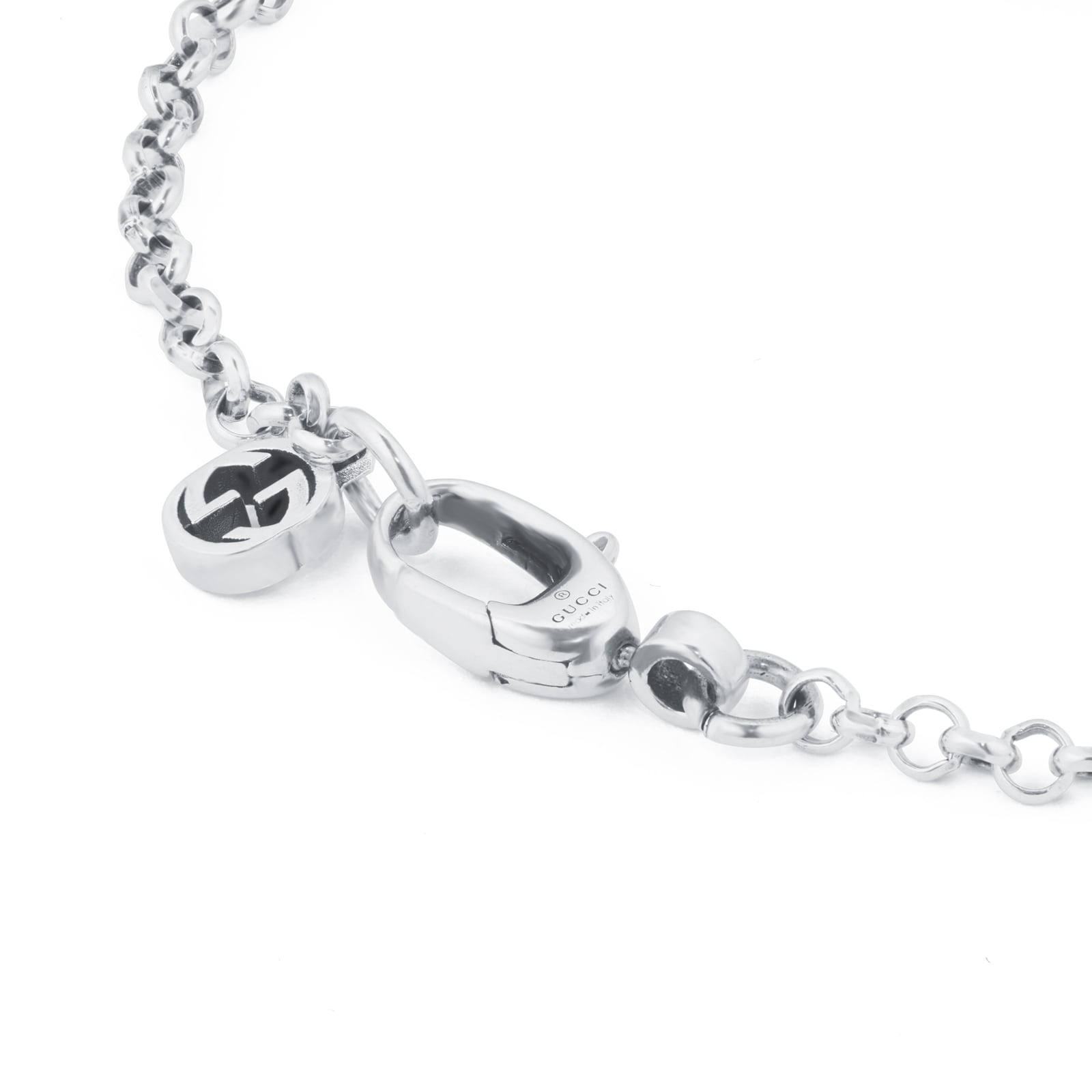 Gucci Sterling Silver GG Marmont Key Bracelet Gucci Sterling Silver GG Marmont Key Bracelet