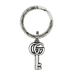 Gucci Sterling Silver GG Marmont Key Bracelet YBA632207001017 | Goldsmiths