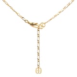 Gucci 18ct Yellow Gold Amethyst Diamond Lionhead Necklace
