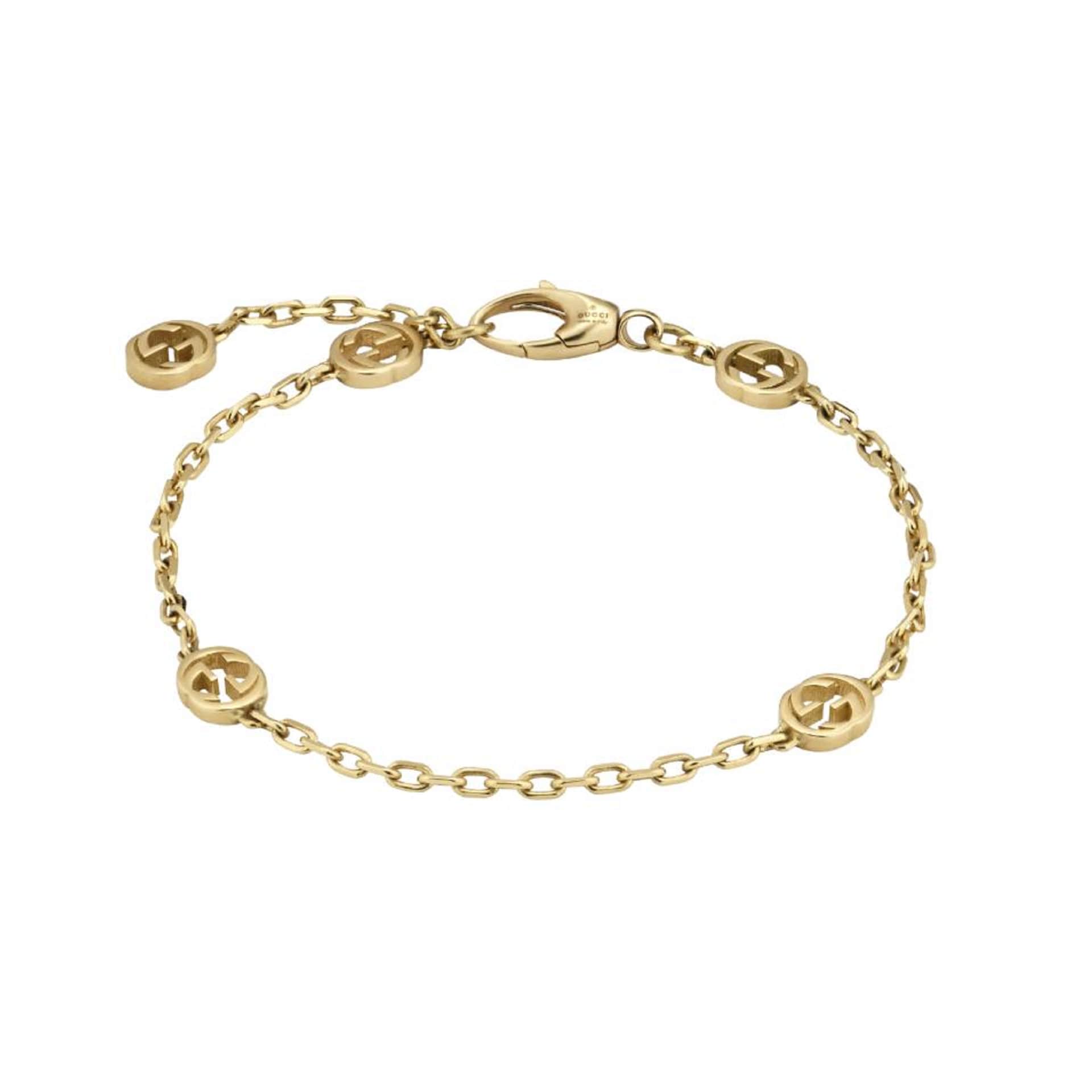 Gucci Gucci Interlocking 18k Yellow Gold Bracelet Gucci Gucci Interlocking 18k Yellow Gold Bracelet