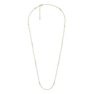 Gucci Gucci Interlocking 18ct Yellow Gold Logo Necklace