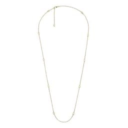 37341253 - Gucci Interlocking 18ct Yellow Gold Logo Necklace