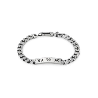 Gucci Sterling Silver Ghost Men's Bracelet 20cm Gucci Sterling Silver Ghost Men's Bracelet 20cm