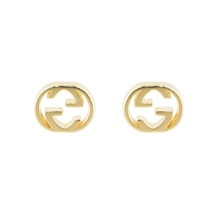 Gucci Gucci Interlocking 18ct Yellow Gold 5mm Stud Earrings