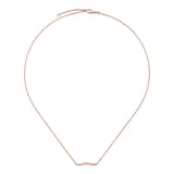 Gucci 18ct Rose Gold Gucci Link to Love Necklace