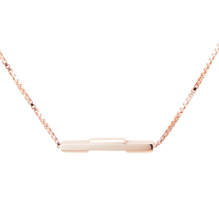 Gucci Gucci Link to Love 18ct Rose Gold Necklace