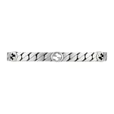 Gucci Silver Interlocking G 18cm cuff Bracelet