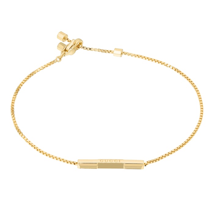 Gucci 18ct Yellow Gold Gucci Link to Love Bracelet