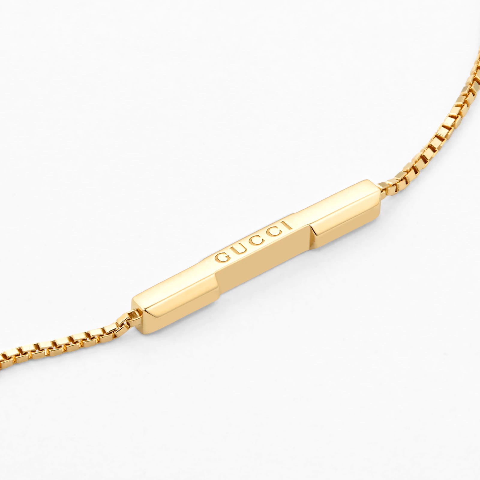 Gucci 18ct Yellow Gold Gucci Link to Love Bracelet