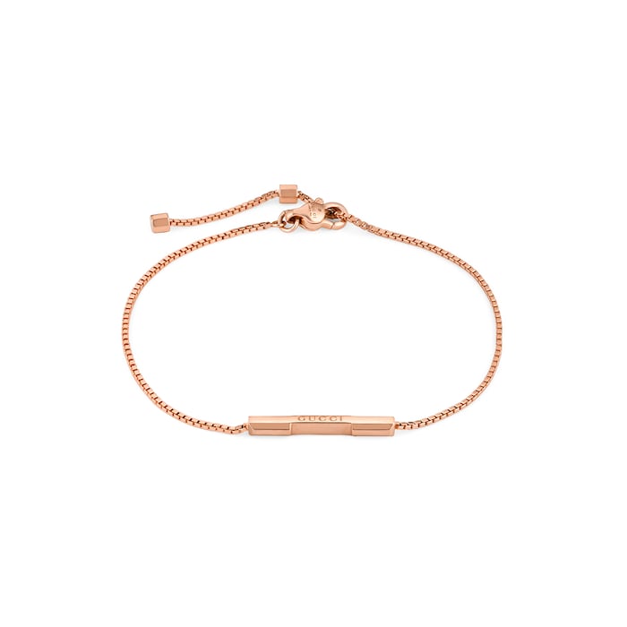 Gucci Gucci Link to Love 18ct Rose Gold Bracelet