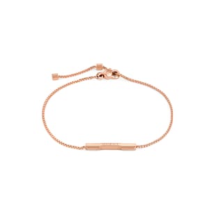 Gucci 18ct Rose Gold Gucci Link to Love Bracelet