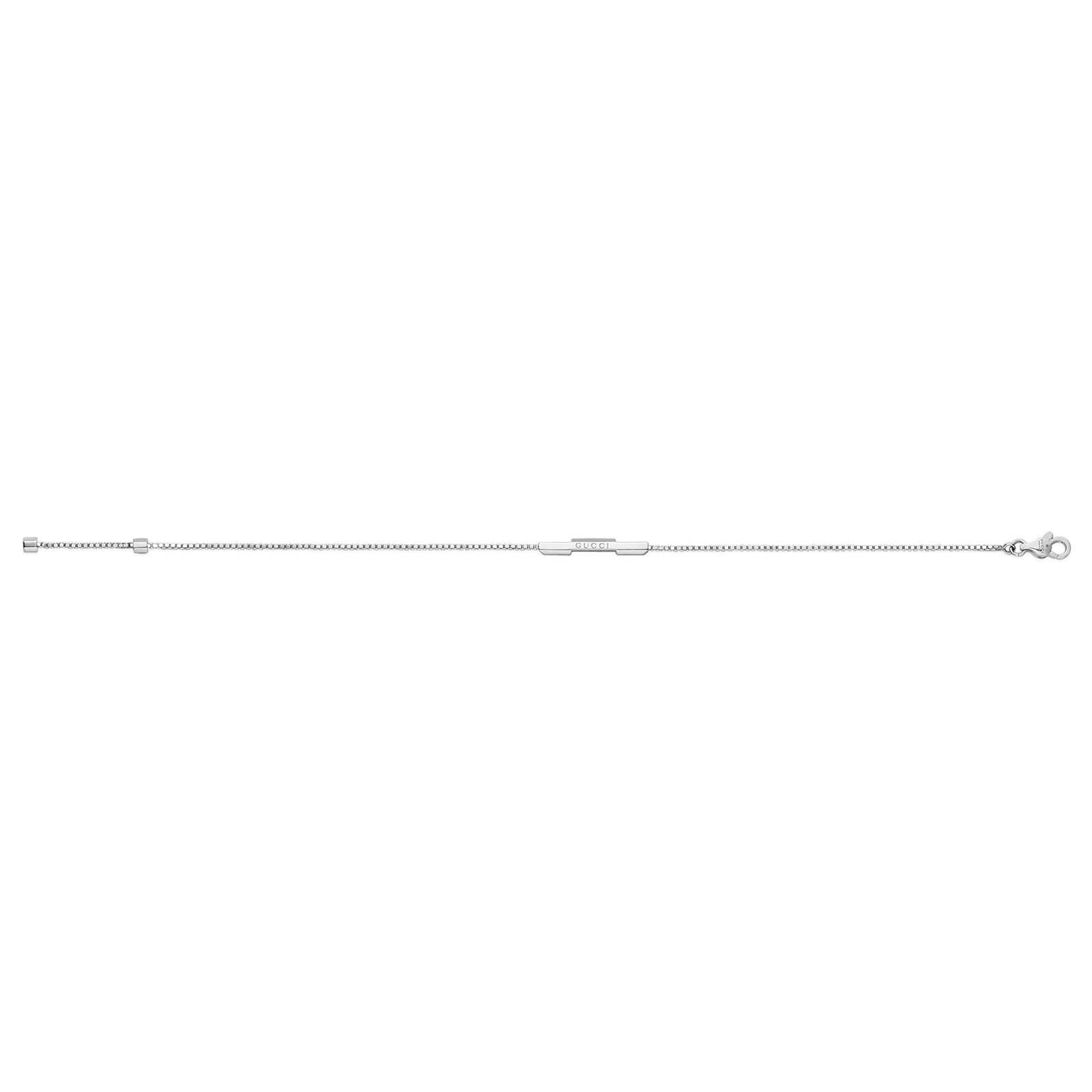 Gucci 18ct White Gold 0.14cttw Diamond Gucci Link to Love Bracelet Gucci 18ct White Gold 0.14cttw Diamond Gucci Link to Love Bracelet