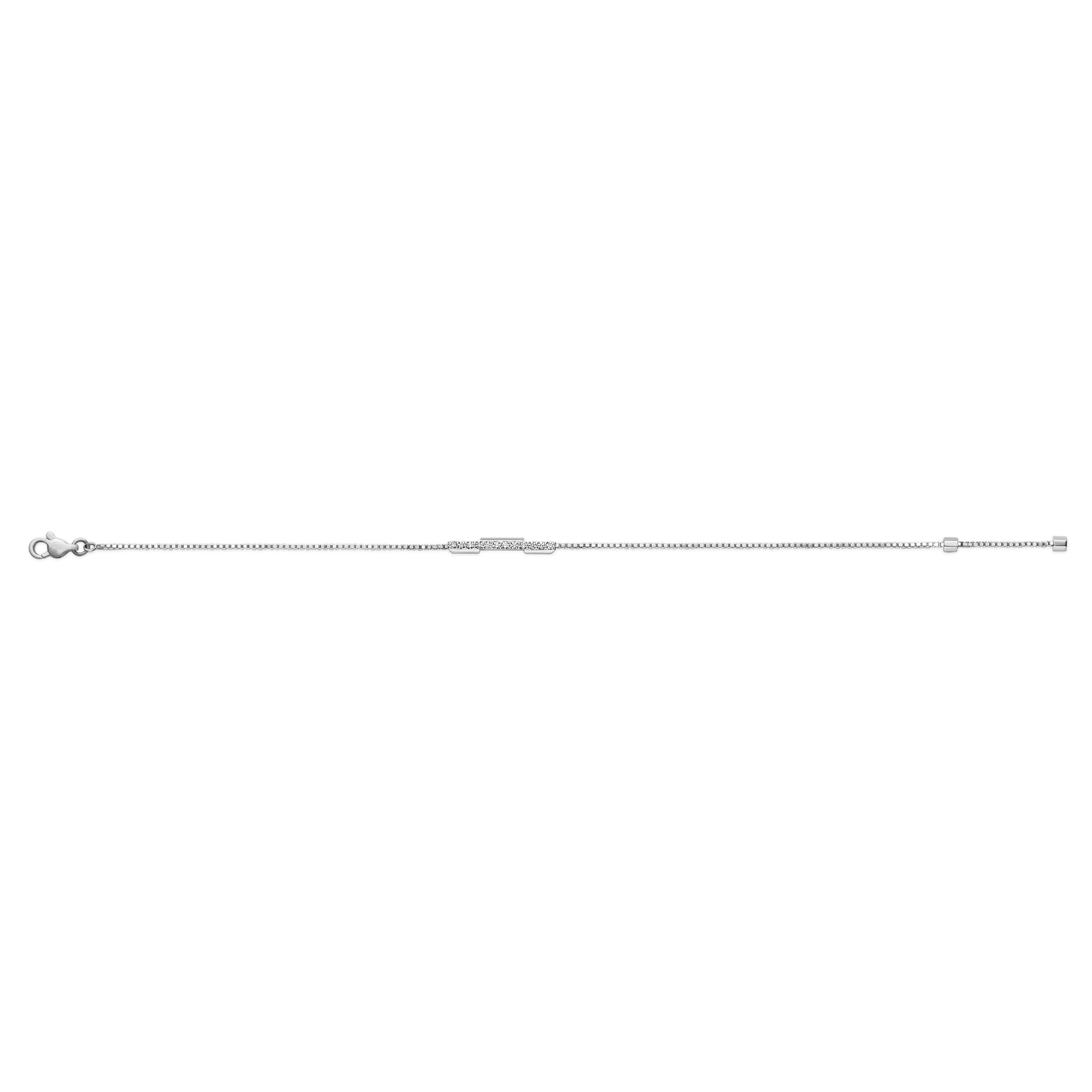 Gucci 18ct White Gold 0.14cttw Diamond Gucci Link to Love Bracelet Gucci 18ct White Gold 0.14cttw Diamond Gucci Link to Love Bracelet