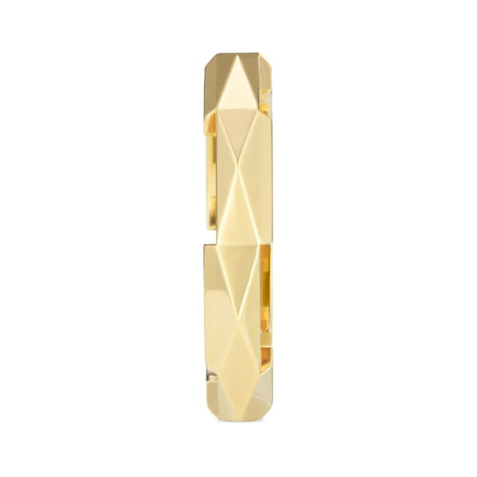 Gucci Gucci Link to Love 18ct Yellow Gold 4mm Studded Ring Gucci Gucci Link to Love 18ct Yellow Gold 4mm Studded Ring