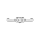 Gucci 18ct White Gold 0.27cttw Diamond Gucci Link to Love Ring