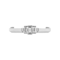 37341341 - 18ct White Gold 0.27cttw Diamond Gucci Link to Love Ring