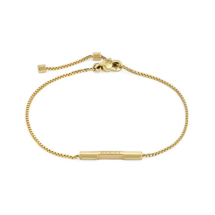 Gucci 18k Yellow Gold Gucci Link to Love Bracelet 16cm