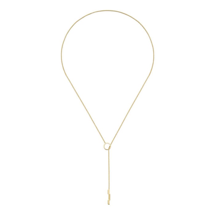 Gucci 18ct Yellow Gold Gucci Link to Love Lariat Necklace