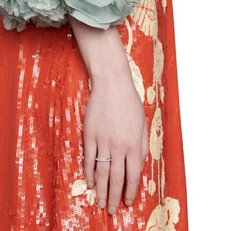 Gucci 18ct White Gold Gucci Gucci Link to Love Diamond Ring Size 5.75 Gucci 18ct White Gold Gucci Gucci Link to Love Diamond Ring Size 5.75