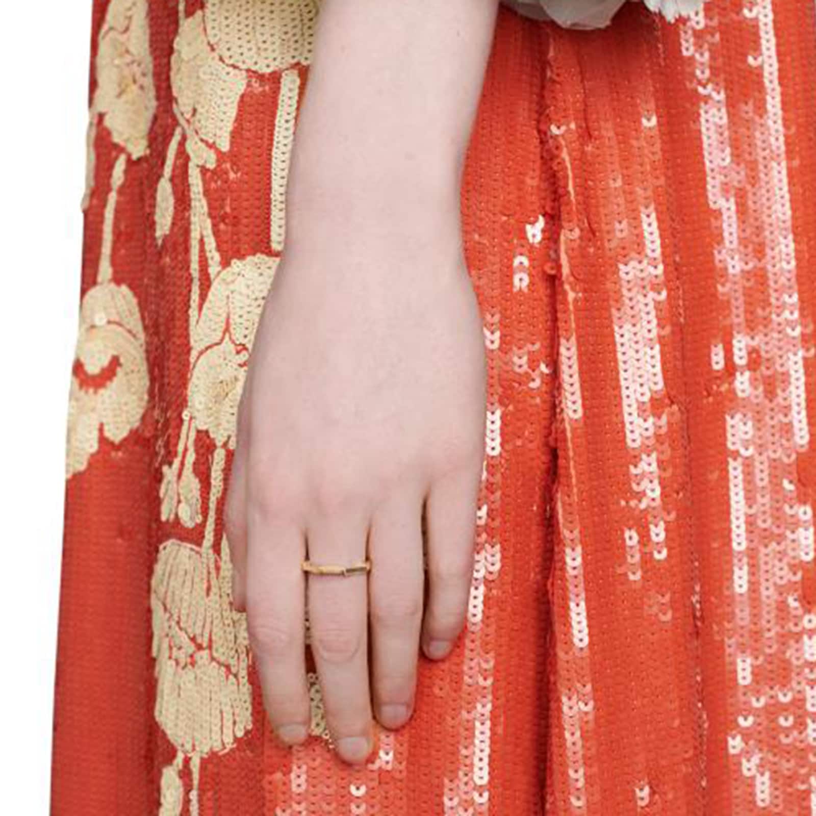 Gucci 18ct Yellow Gold Gucci Link to Love Mirrored Ring Size 7.25 Gucci 18ct Yellow Gold Gucci Link to Love Mirrored Ring Size 7.25