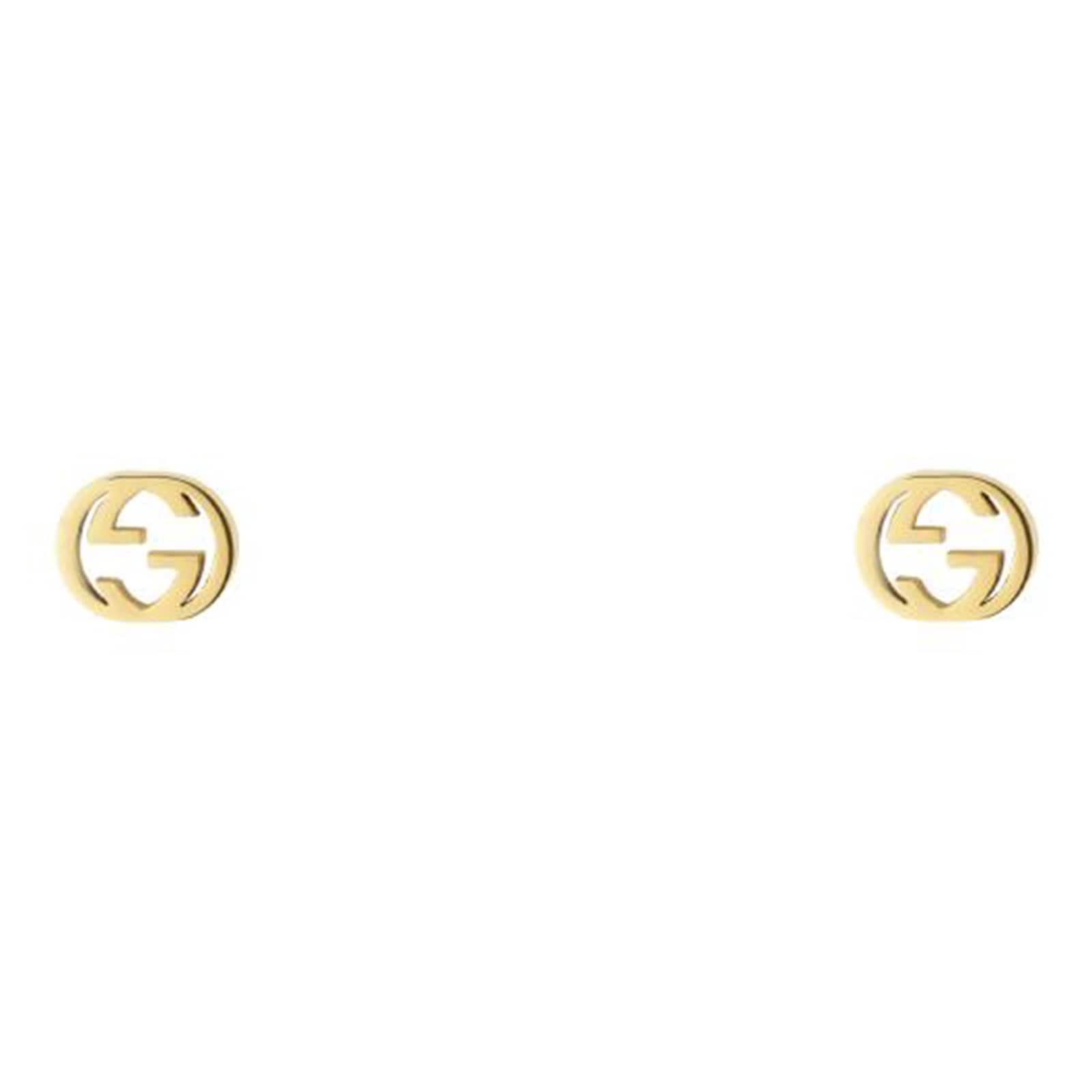 gucci earrings studs gold