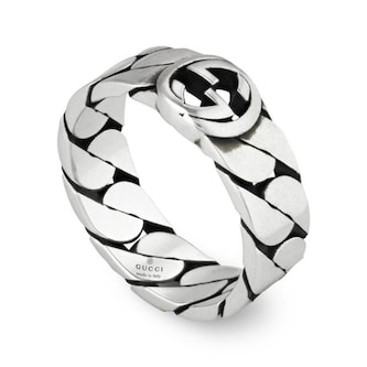 Gucci Gucci Interlocking Sterling Silver Ring Size 6.5 Gucci Gucci Interlocking Sterling Silver Ring Size 6.5