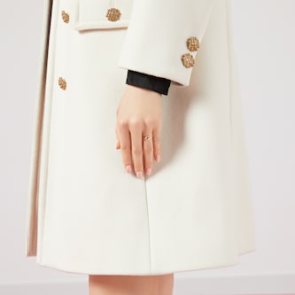 Gucci Gucci Interlocking 18ct Yellow Gold Pinkie Ring