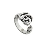 Gucci GG Marmont Sterling Silver Key Motif Ring - Size 8