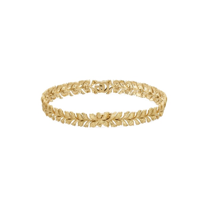 Gucci Exclusive Gucci Flora 18ct Yellow Gold Bracelet