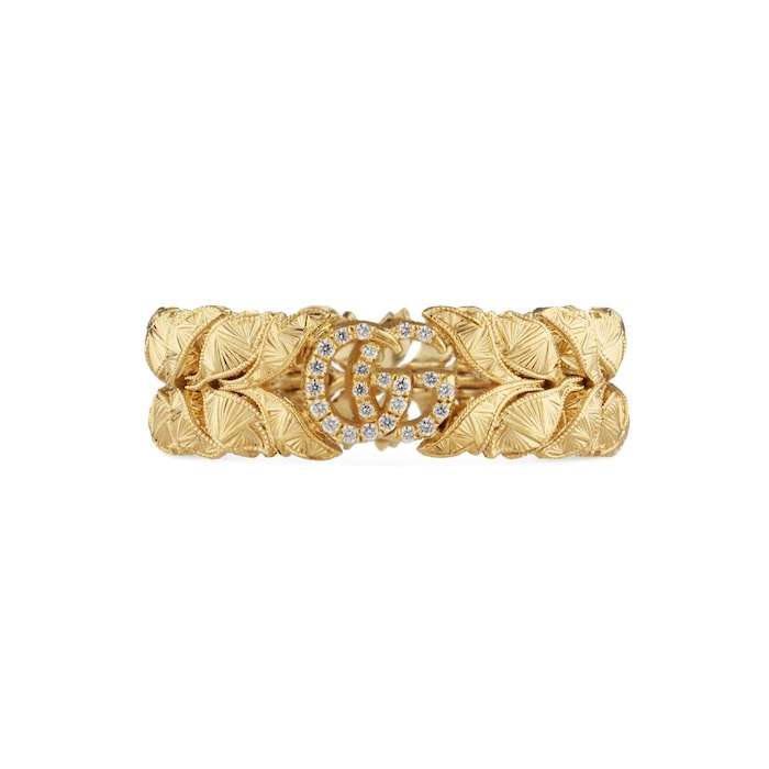 Gucci Exclusive Gucci Flora 18ct Yellow Gold Ring